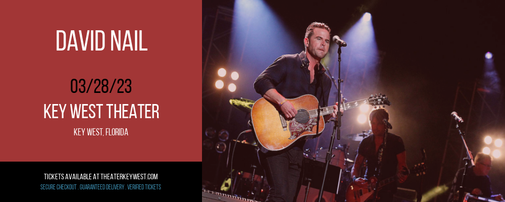 David Nail at Key West Theater