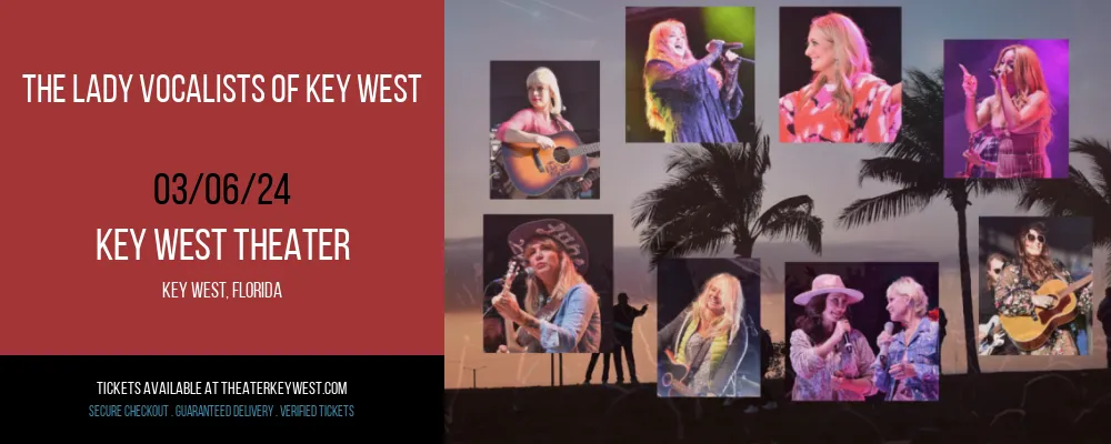 The Lady Vocalists of Key West at Key West Theater