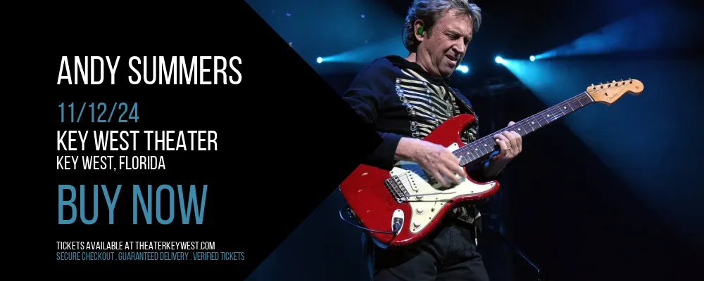 Andy Summers at Key West Theater